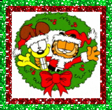 Garfield Christmas Gif