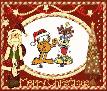 Garfield Christmas Gif