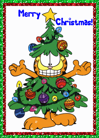 Garfield Christmas Gif