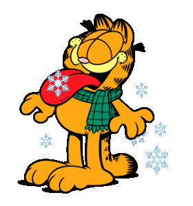 Garfield Christmas Gif