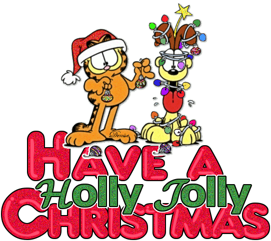 Garfield Christmas Gif
