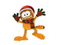 Garfield Christmas Gif