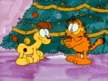 Garfield Christmas Gif