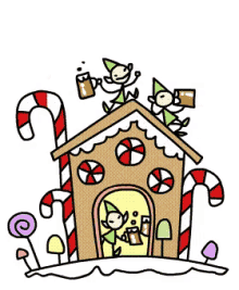 Gingerbread House Gif