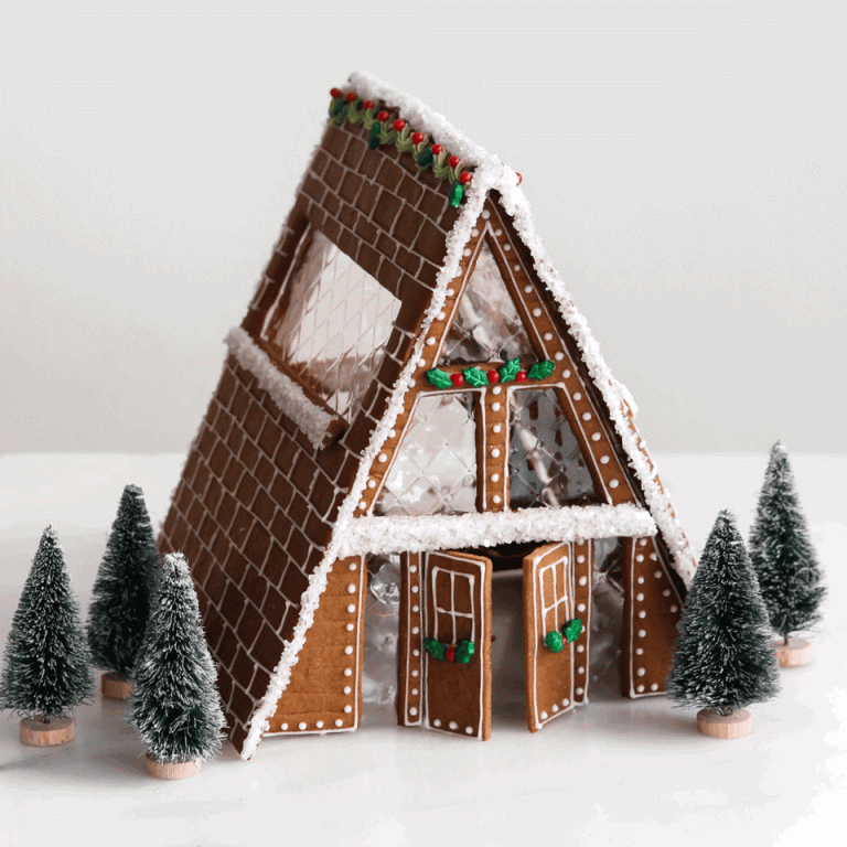 Gingerbread House Animated GIF