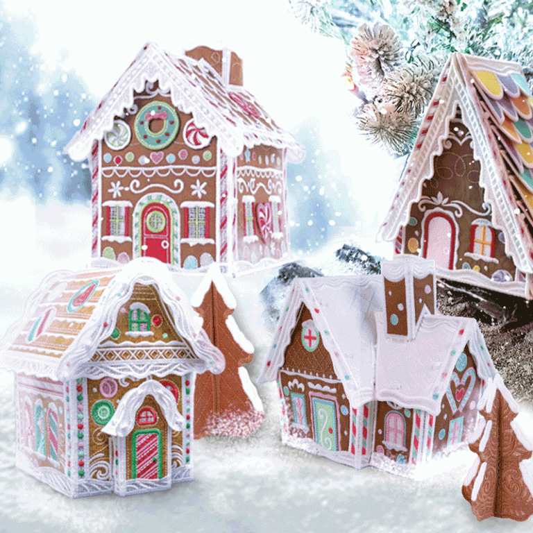 Gingerbread House Animated GIF