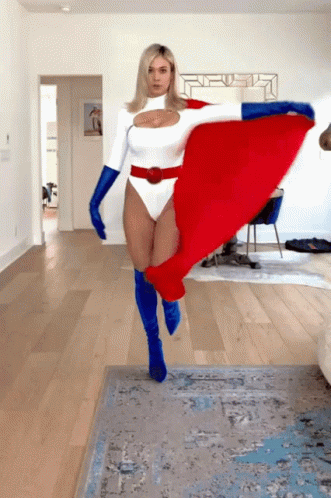 Power Girl Gif