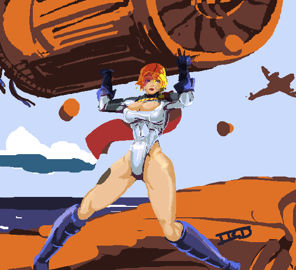 Power Girl Gif