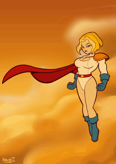 Power Girl Gif