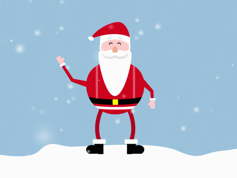 Santa Slaus Gif