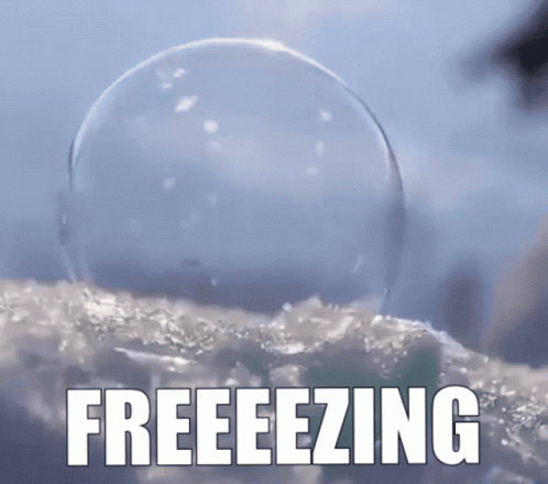 Freezing Gif