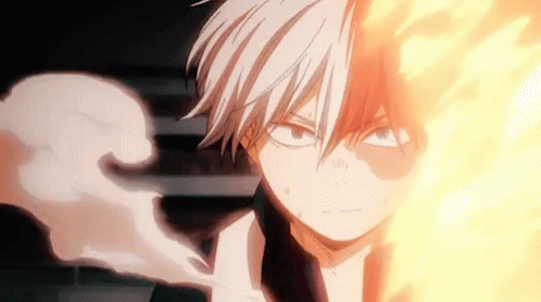 Shoto Todoroki Gif