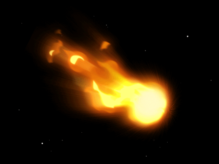 Meteor Animated GIF