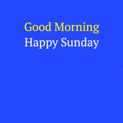 Sunday Gif