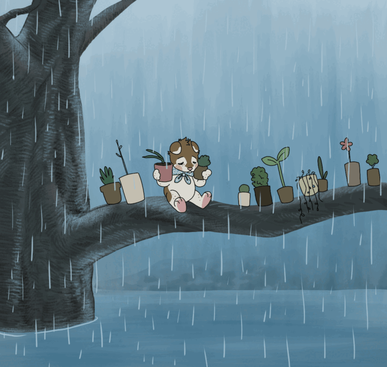 Rainy Day Animated GIF