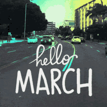 Welcome March Gif