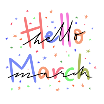 Welcome March Gif