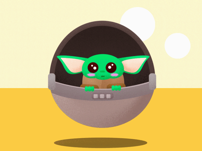 Grogu Animated GIF