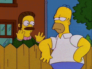 The Simpsons Gif