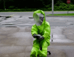 Hazmat Suit Gif