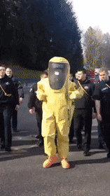 Hazmat Suit Gif