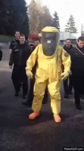 Hazmat Suit Gif