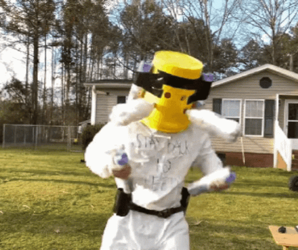 Hazmat Suit Gif