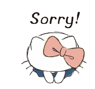 Sorry Gif