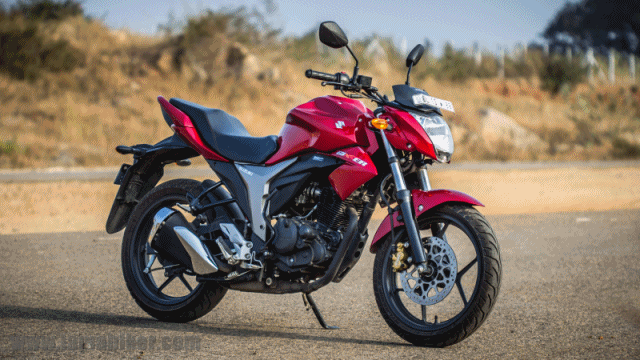 Suzuki Gixxer Animated GIF