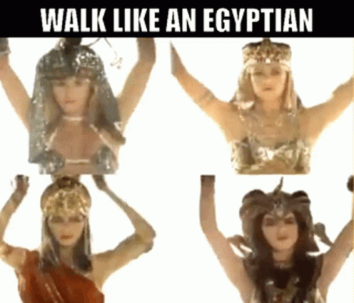 Walk Like An Egyptian Gif