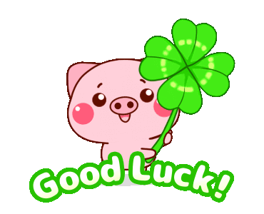 Good Luck Animated GIF