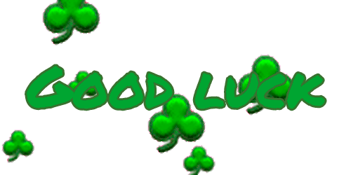 Good Luck Animated GIF