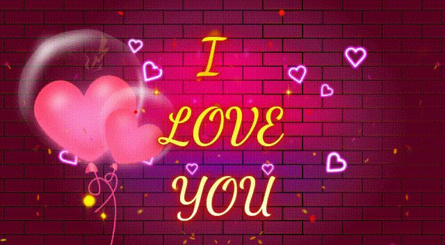 I Love You Animated GIF