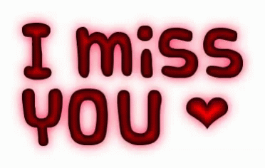 Miss You Animated GIF
