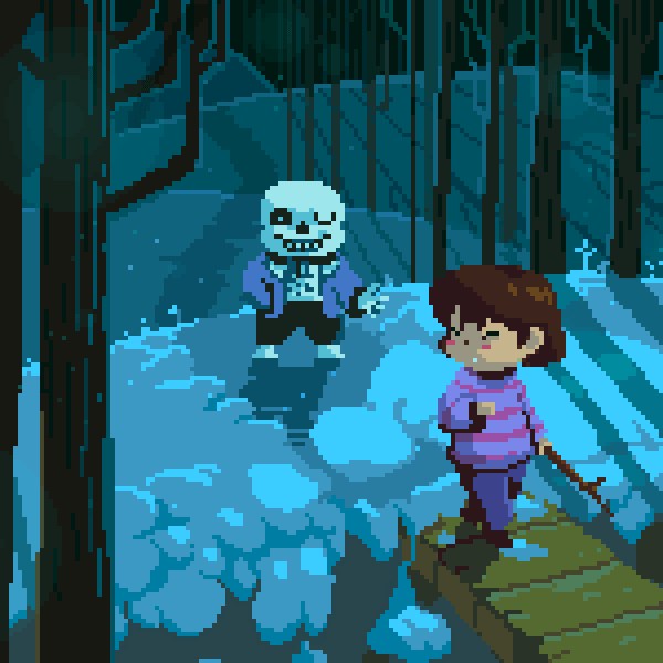 Sans Animated GIF