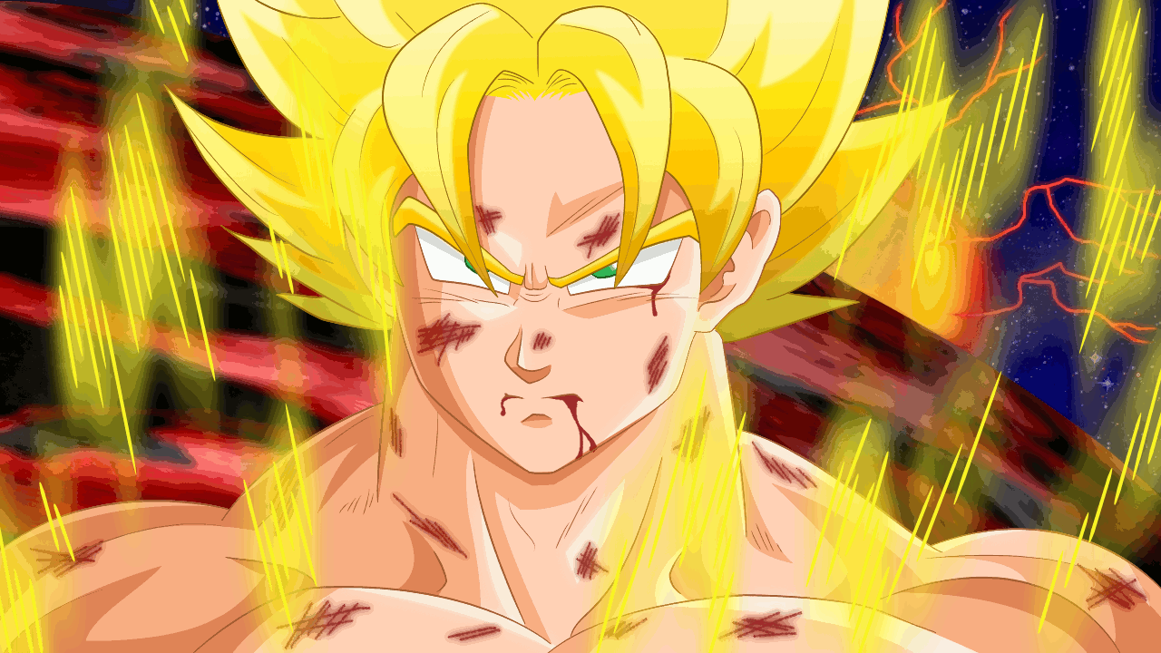 Son Goku Animated GIF