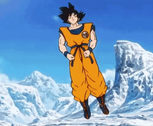 Son Goku Animated GIF