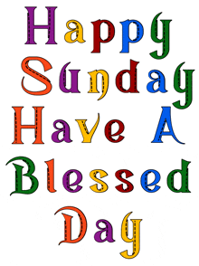 Sunday Blessing Animated GIF