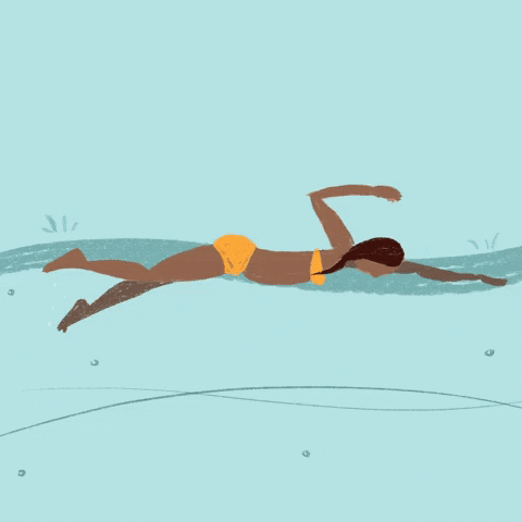 Swimming Animated GIF