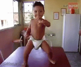 Baby Dancing Animated GIF