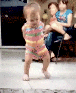 Baby Dancing Animated GIF