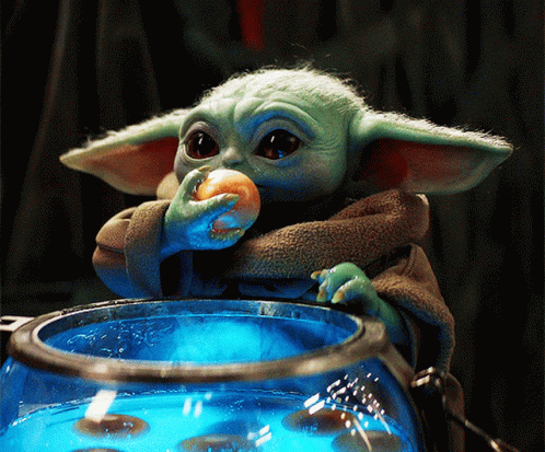 Baby Yoda Animated GIF