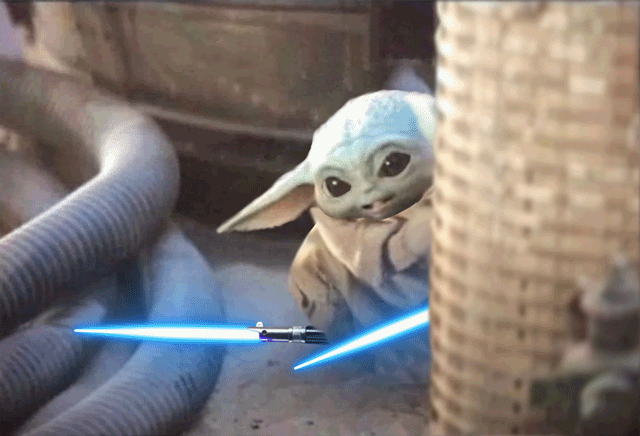 Baby Yoda Animated GIF