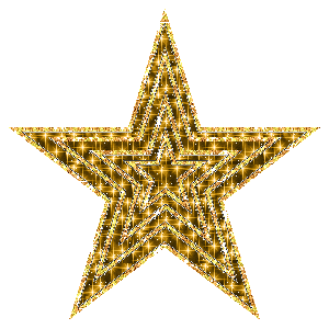Gold Star Animated GIF