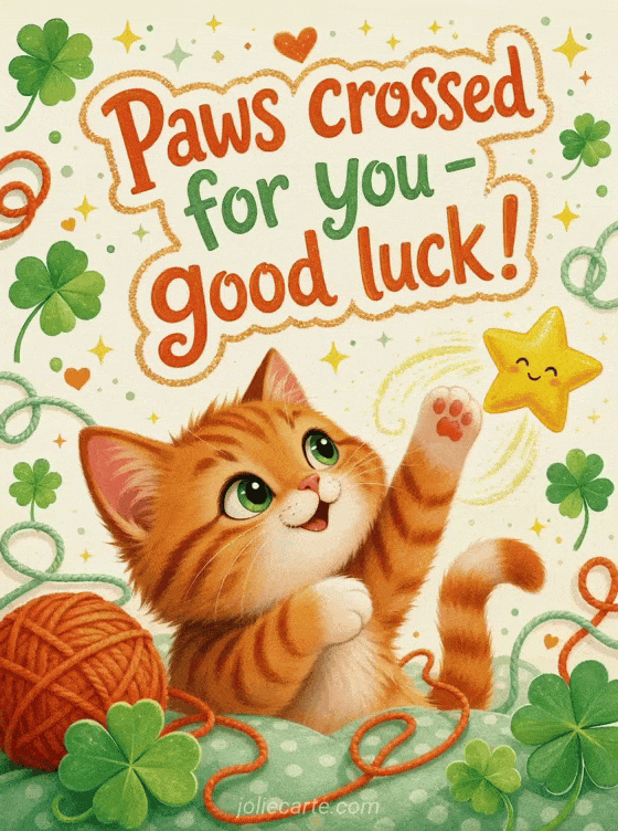 Good Luck Animated GIF