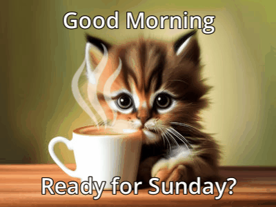 Happy Sunday Animated GIF