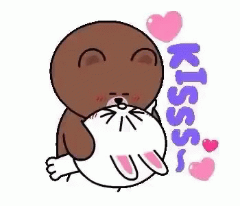 Kissing Animated GIF