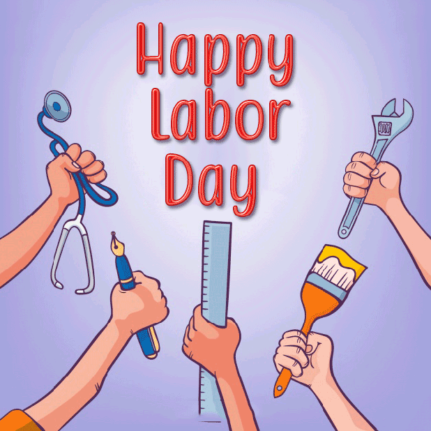 Labor Day Animated GIF