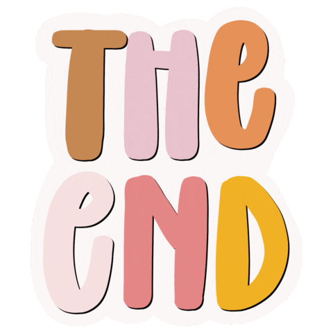 The End Animated GIF