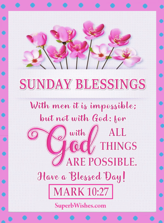 Sunday Blessings Animated GIF